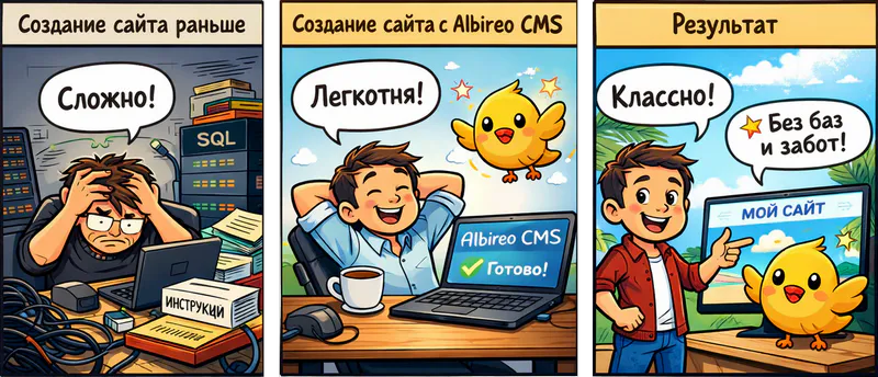 Albireo CMS признана самым дружелюбным софтом года