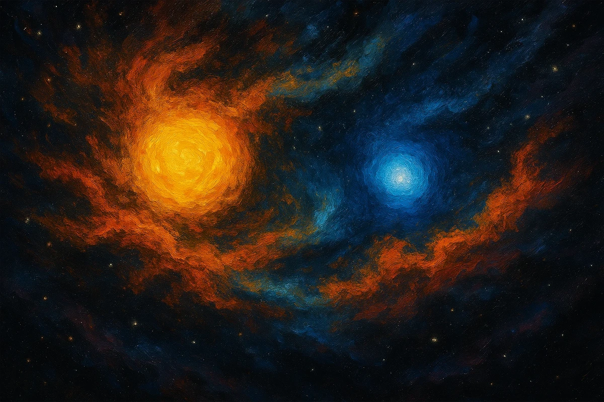 Символ системы — Альбирео. Это красивая двойная звезда в созвездии Лебедя Символ системы — Альбирео. Это красивая двойная звезда в созвездии Лебедя