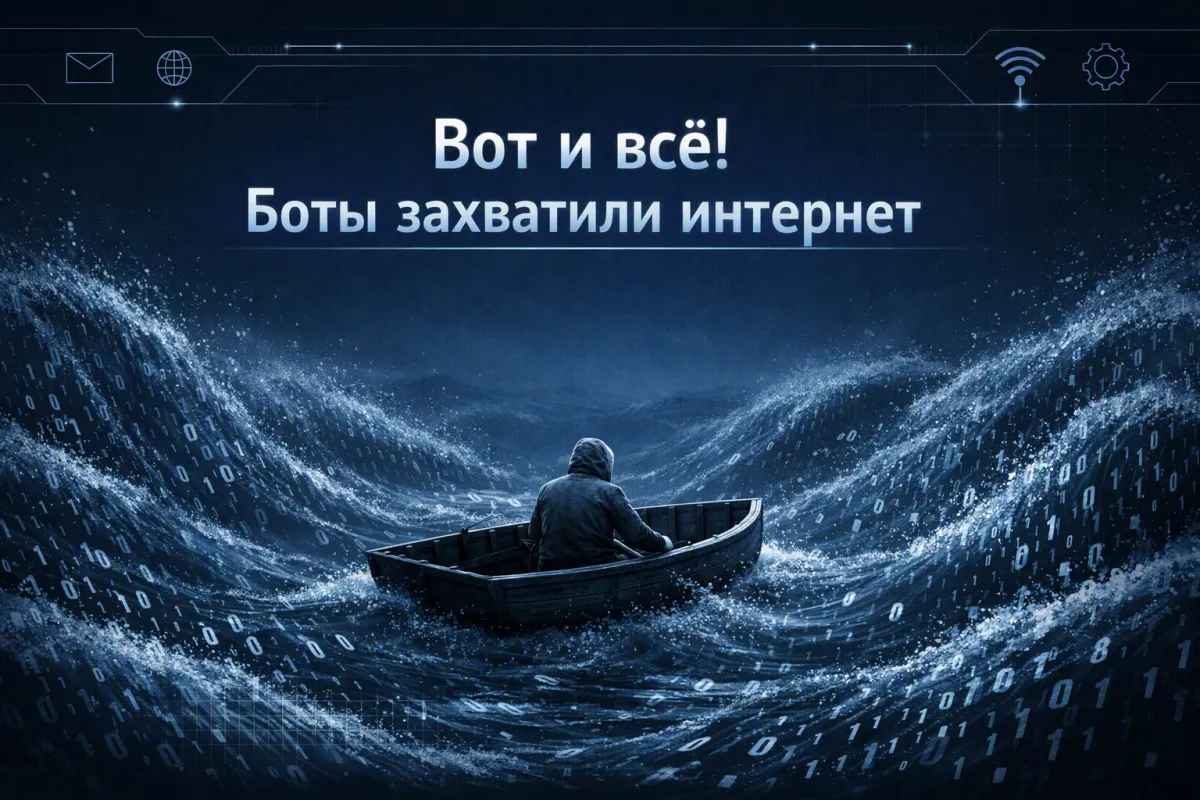 Вот и всё! Боты захватили интернет Вот и всё! Боты захватили интернет