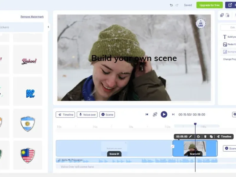 Бесплатный видеоредактор для быстрого создания видеоконтента